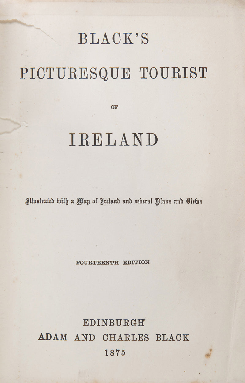 Black's Picturesque Tourist of Ireland.1875