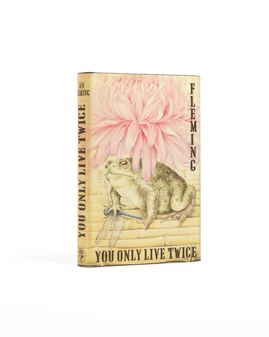 The first edition, first impression of Ian Fleming's Bond novel You Only Live Twice, the final bookin the Blofield trilogy