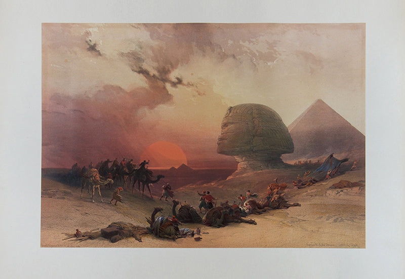 The preferred deluxe format of David Roberts's Egypt & Nubia, one of the most important and elaborate ventures of nineteenth-century publishing.