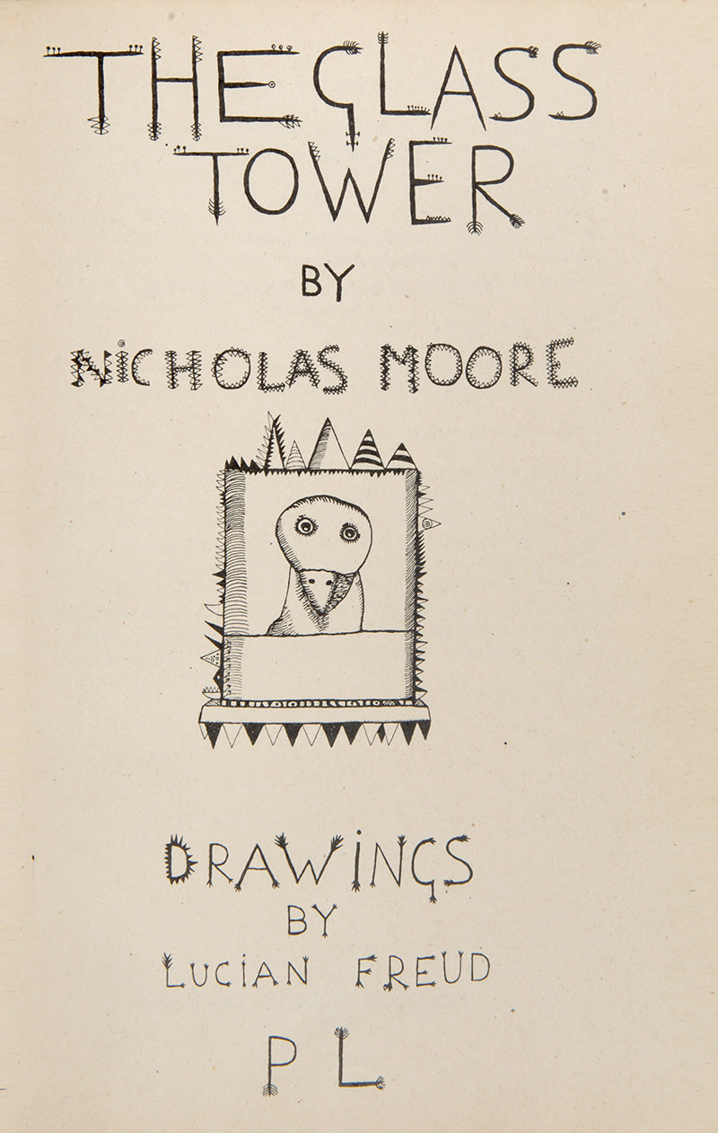 The first of Lucian Freud's drawings to appear in print were published in this collection of Moore's poems.