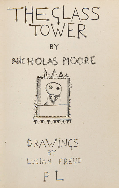 The first of Lucian Freud's drawings to appear in print were published in this collection of Moore's poems.