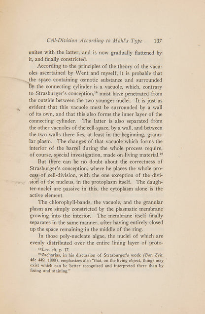 First English language edition of one of the most important books in the history of genetics, Intracellular Pangenesis by Hugo de Vries. Ernst Mayr's copy, in the rare dust jacket.