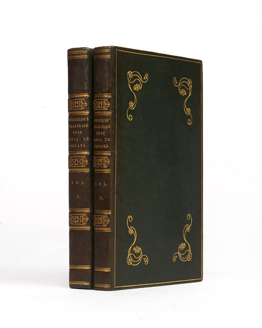 First edition of Fifteen Months' Pilgrimage through untrodden tracts of Khuzistan and Persia by Joachim Stocqueler, rare and sought after account of a journey from Muscat up through Kuzistan and the Bakhtiari Mountains.