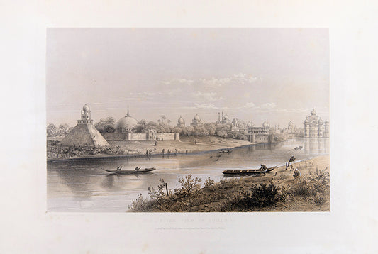 First edition of General Views and Special Points of Interest of the City of Lucknow by David Scott Dodgson, a rare work depicting Lucknow during the siege of 1857.