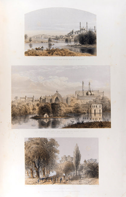 First edition of General Views and Special Points of Interest of the City of Lucknow by David Scott Dodgson, a rare work depicting Lucknow during the siege of 1857.