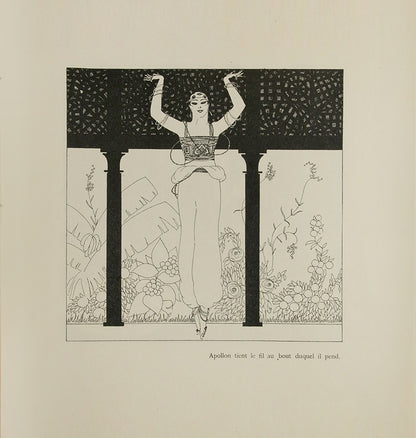 Vaslav Nijinsky. Six Vers de Jean Cocteau. Six Dessins de Paul Iribe.