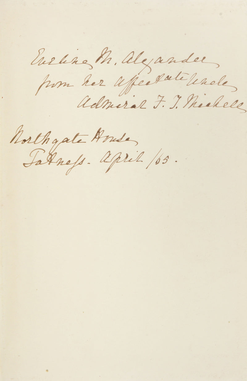 Signed presentation copy of Frederick Thomas Michell's Personal Recollections of the Expedition to Algiers, scarce work on the Siege of Algiers by one of the prominent Captains.