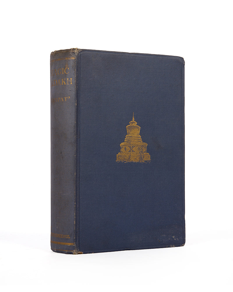 Uncommon first edition of Magic Ladakh by Anglo-Indian author Martin Louis Gompertz, on Ladakh and Kashmir.