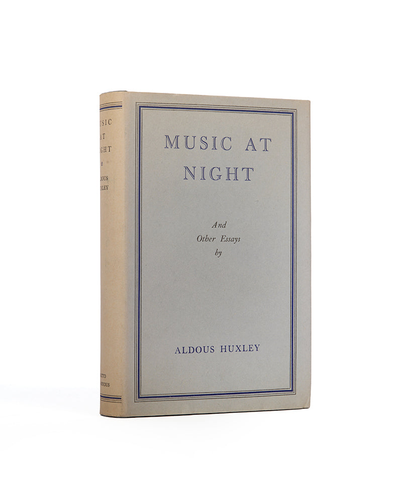 First edition of Music at Night by Aldous Huxley.