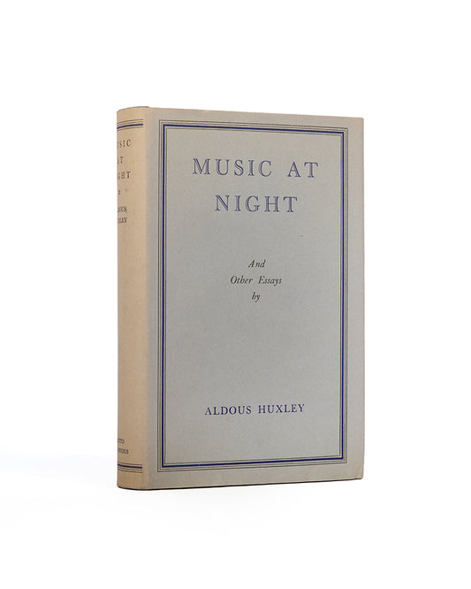 First edition of Music at Night by Aldous Huxley.