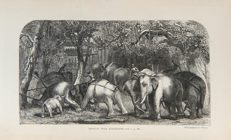 First edition of Ceylon by James Emerson Tennent, a scarce classic survey of Ceylon in the mid-nineteenth-century.