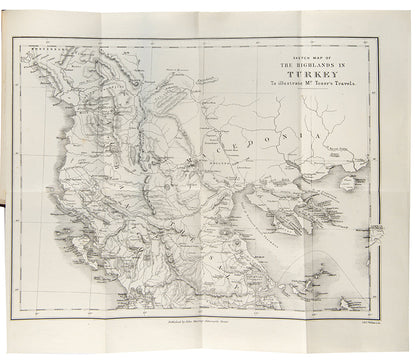 First edition of Researches in the Highlands of Turkey by Henry Tozer, scarce to find in such an unopened and unread state.