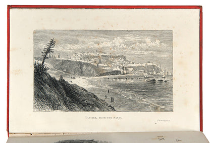 First edition of A Winter in Morocco by Amelia Perrier, a scarce work recounting a woman's journey to Tangier, Morocco.