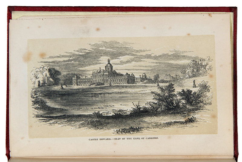 First edition of Sunny Memories of Foreign Lands by Harriet Beecher Stowe, the travel work written she wrote of her lecture tour of Britain, France, and Germany following the publication of Uncle Tom's Cabin.