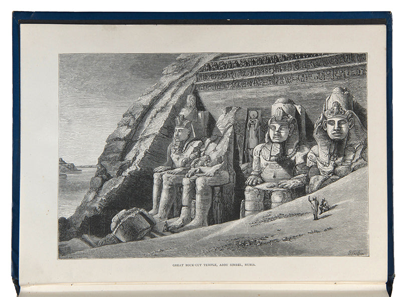 Revised second edition of A Thousand Miles Up the Nile by Amelia Edwards, a fine copy of one of the first general surveys of Egypt's ruins.