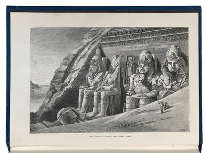 Revised second edition of A Thousand Miles Up the Nile by Amelia Edwards, a fine copy of one of the first general surveys of Egypt's ruins.
