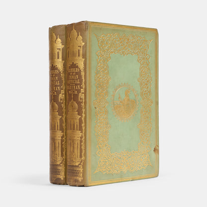 First edition of Rambles and Recollections of an Indian official by William Henry Sleeman, ncludes observations on Hindu social and religious rituals, crops, legends, witchcraft, etc. 