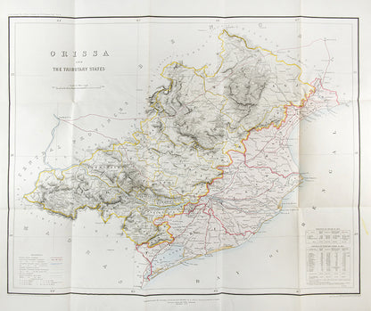 First edition of William Wilson Hunter's survey of Orissa (Odisha), a scarce fine copy written by one of the great compilers of India.