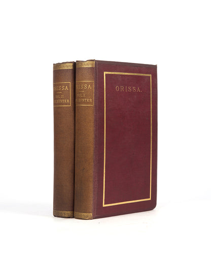 First edition of William Wilson Hunter's survey of Orissa (Odisha), a scarce fine copy written by one of the great compilers of India.