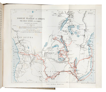 The Last Journals of David Livingstone, edited by Horace Waller, a lovely copy of a later issue in single volume format.