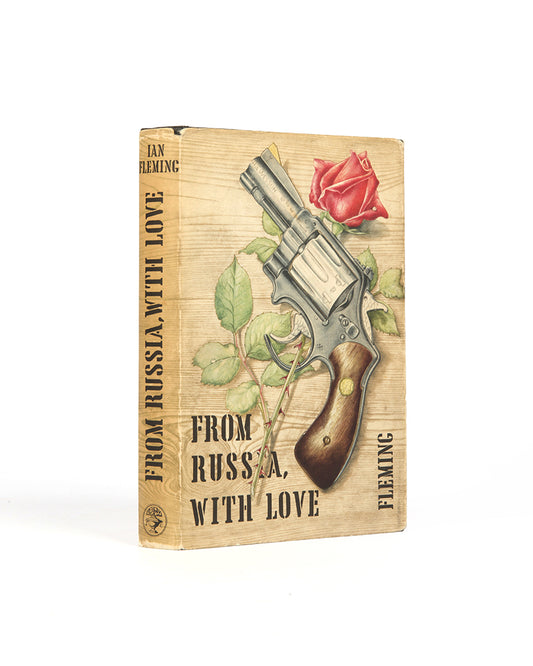 From Russian with Love, considered the best of Ian Fleming's James Bond titles;  <br />a contemporary review described  it as the tautest, most exciting and most brilliant tale