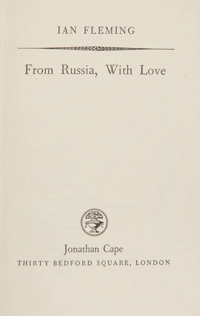 From Russian with Love, considered the best of Ian Fleming's James Bond titles;  <br />a contemporary review described  it as the tautest, most exciting and most brilliant tale