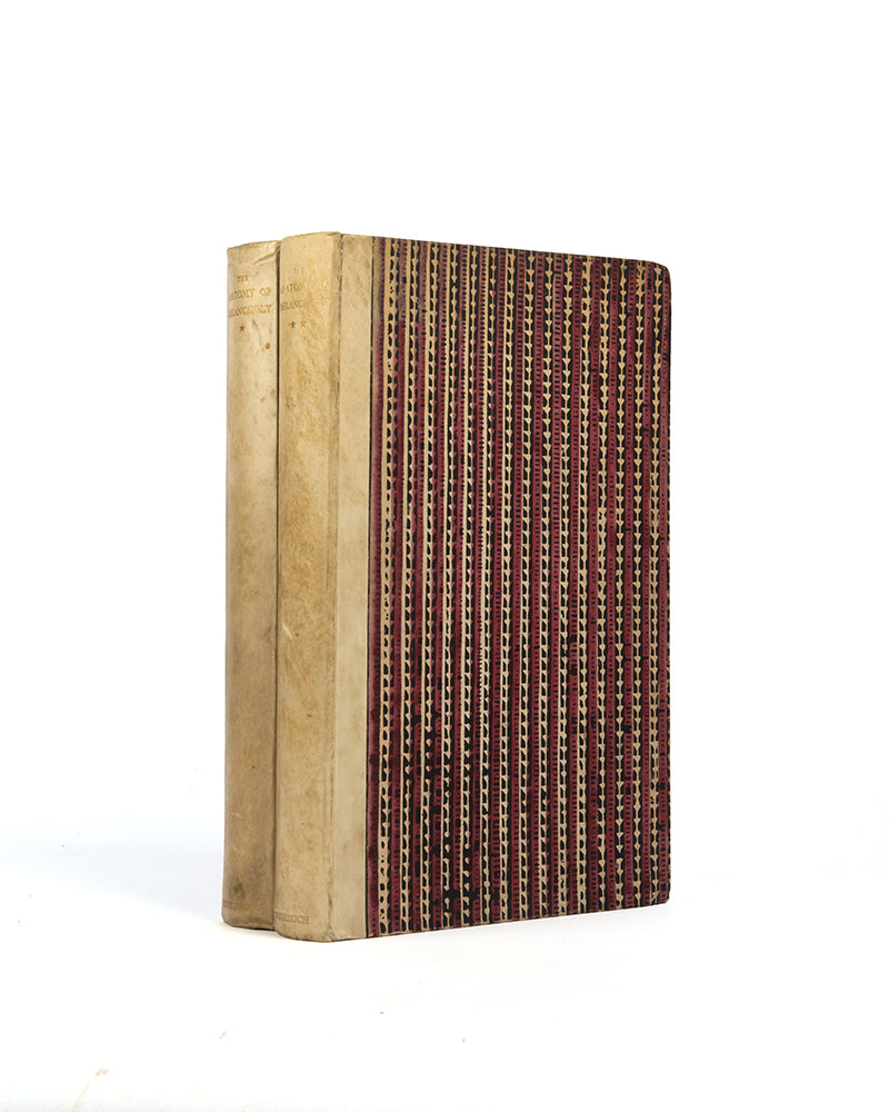 An excellent example of the Nonesuch edition of The Anatomy of Melancholy by Robert Burton, with illustrations by E. McKnight Kauffer.