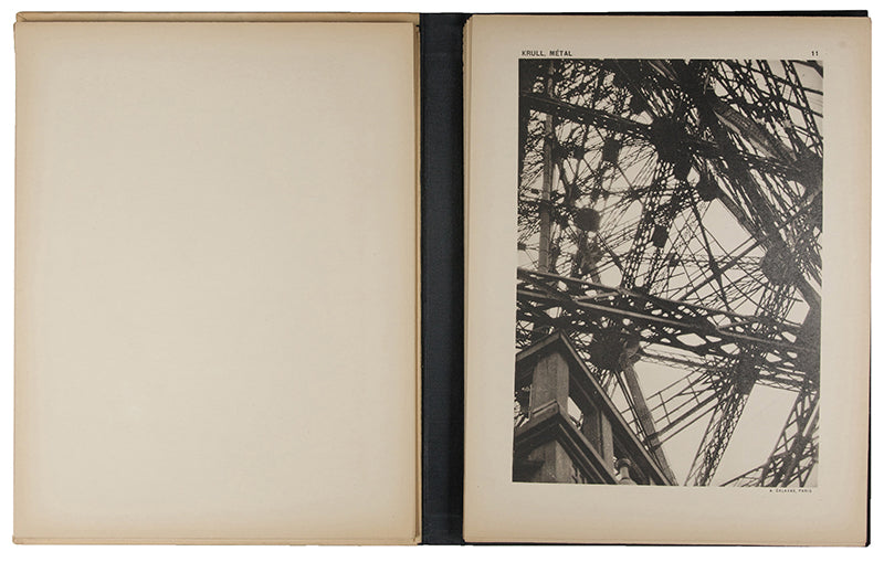 A superior copy of Germaine Krull's Metal, one of the landmark twentieth-century photography books.