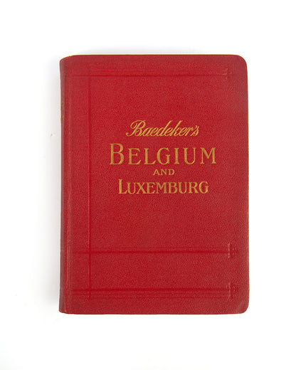 Last English edition covering Belgium
