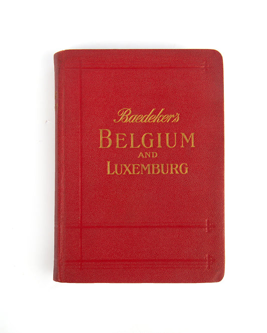 Last English edition covering Belgium