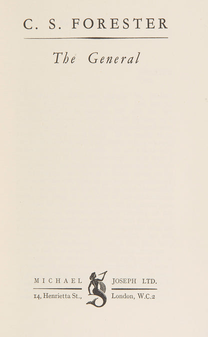 An excellent example of C.S. Forester's <em>The General</em>.