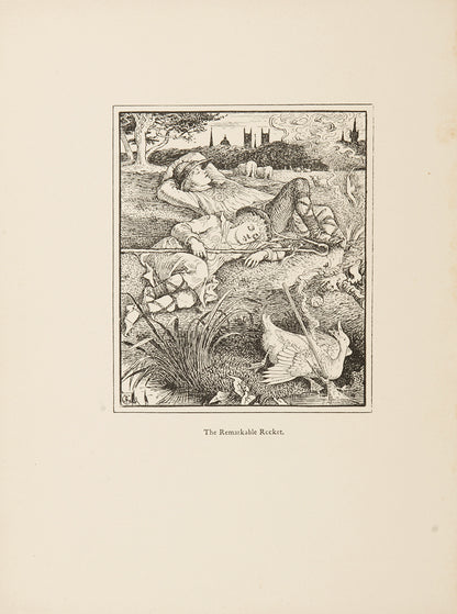 The Happy Prince comprises five children's stories by Oscar Wilde, first edition illusttrated and embellished by Walter Crane and Jacomb Hood, 1888