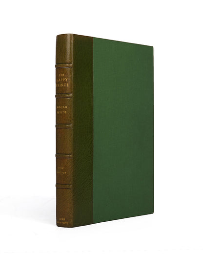 The Happy Prince comprises five children's stories by Oscar Wilde, first edition illusttrated and embellished by Walter Crane and Jacomb Hood, 1888