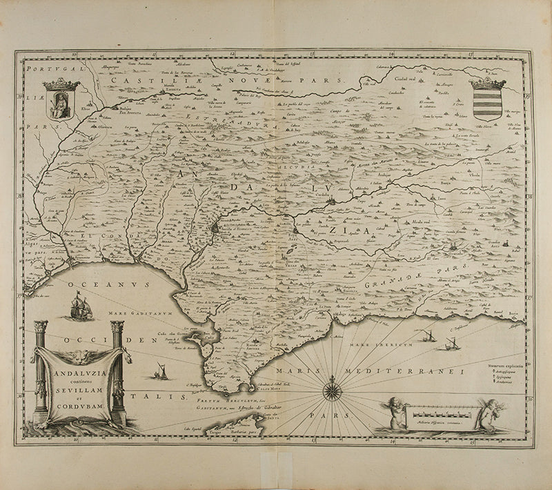 Andaluzia Continens Sevillam et Cordubam.
