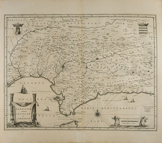 Andaluzia Continens Sevillam et Cordubam.