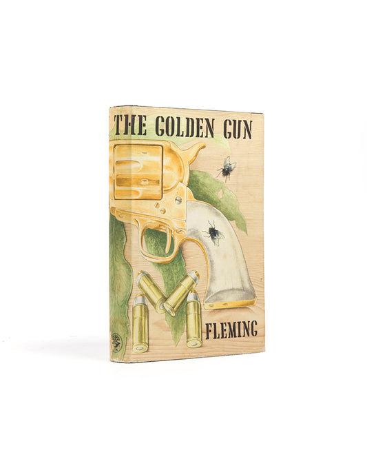 The man with the Golden Gun, by Ian Fleming, a 1st edition copy, in near fine condtion