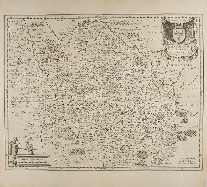 Borbonium Ducatus. Bourbonnois.