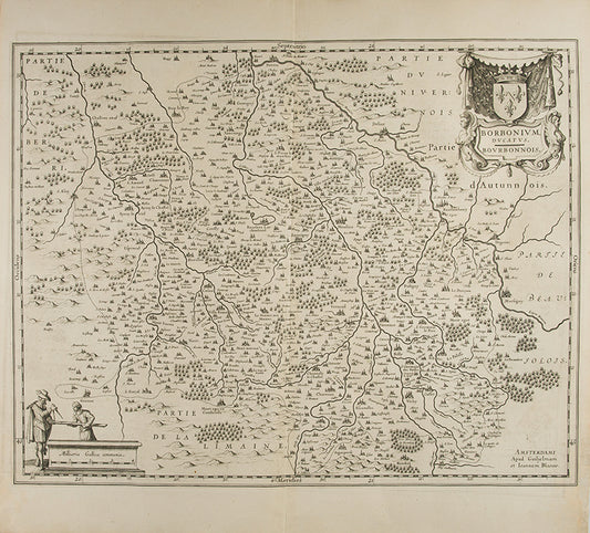 Borbonium Ducatus. Bourbonnois.