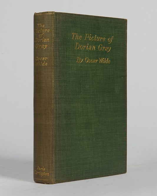An early edition of Oscar Wilde's fames novel, The Picture of Dorian Gray.