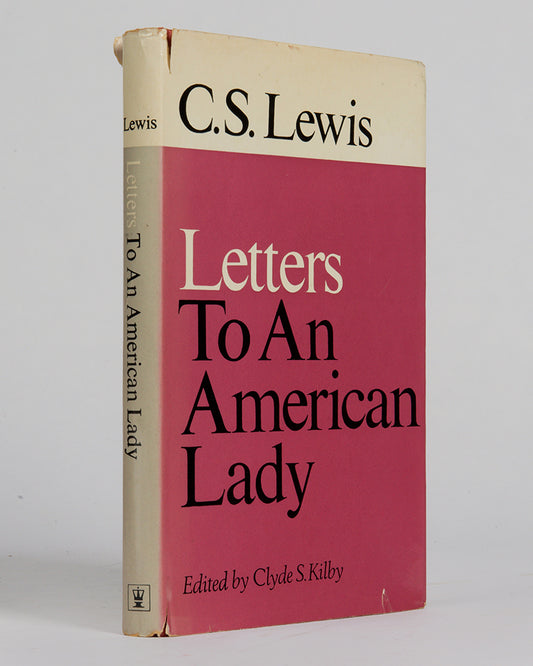 Letters to an American Lady by C.S. Lewis is a collection of over 100 letters that the prolific author and lay theologian wrote to an American woman from 1950 until his death in 1963
