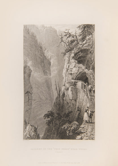 First edition of William Beattie's Switzerland, a classic illustrative work of Switzerland with over 100 engravings.