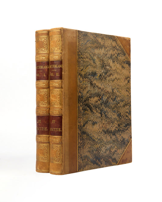 First edition of William Beattie's Switzerland, a classic illustrative work of Switzerland with over 100 engravings.
