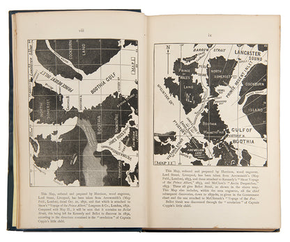 First edition of this scarce book by J. Henry Skewes, Sir John Franklin, recounting the events of Franklin's disappearance.