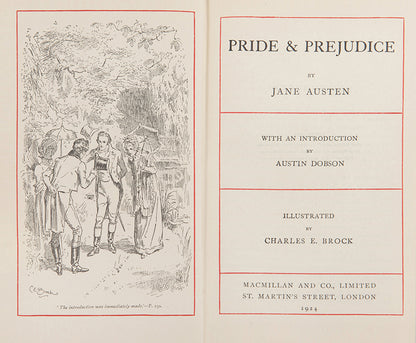 An attractive set of Jane Austen's novels.
