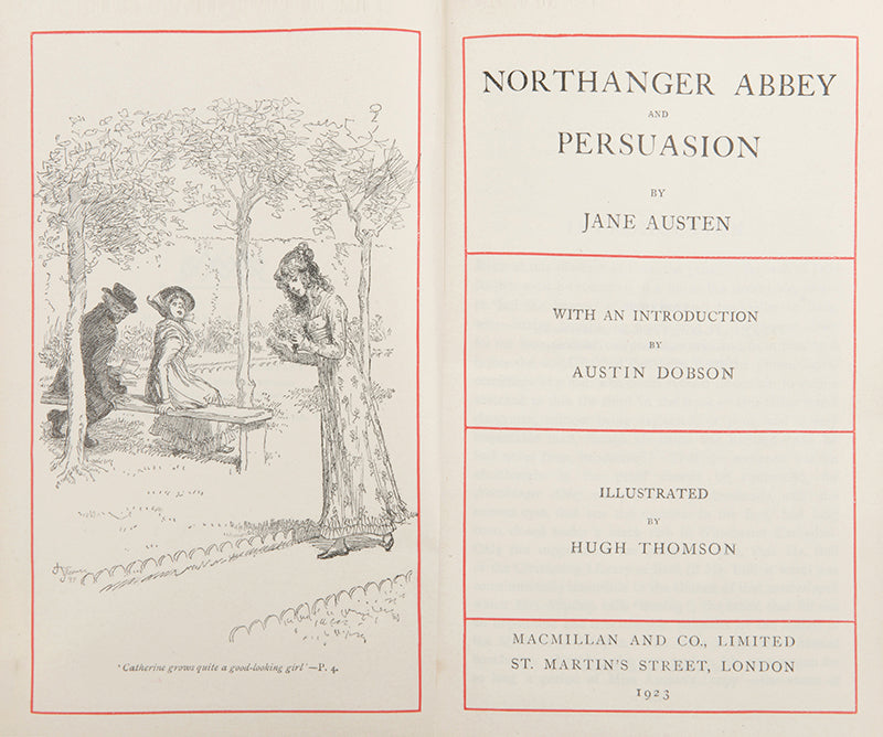 An attractive set of Jane Austen's novels.