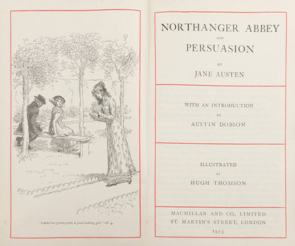 An attractive set of Jane Austen's novels.