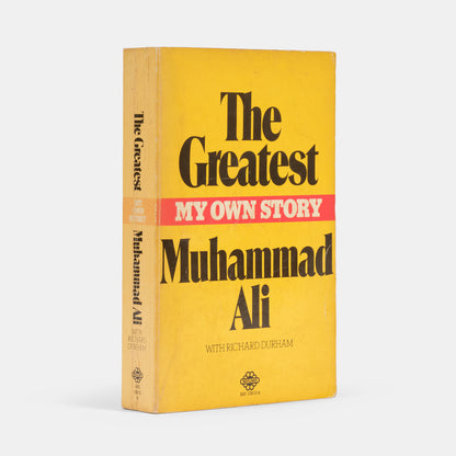 A signed copy of The Greatest: My Own Story, the autobiography of Muhammad Ali. 