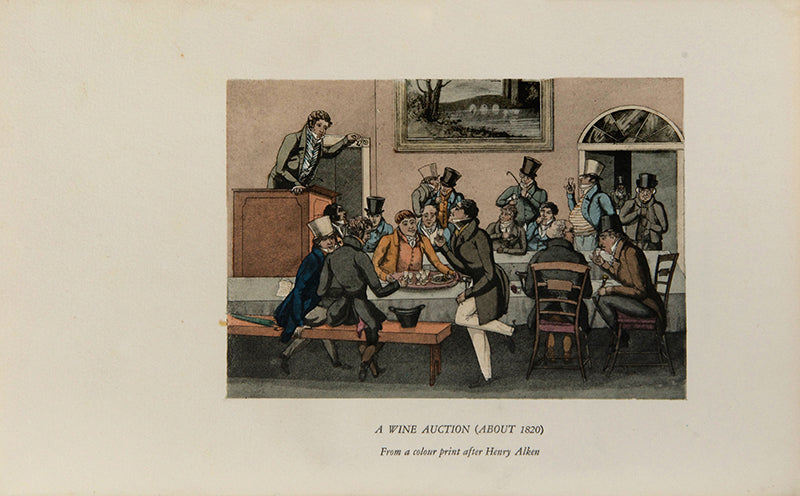 The signed limited edition printing of Berry's Viniana with eight colour illustratons. 