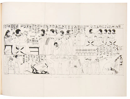 First edition of Wilkinson's Manners and Customs of the Ancient Egyptians, a classic work of Egyptology in a fine contemporary signed binding.