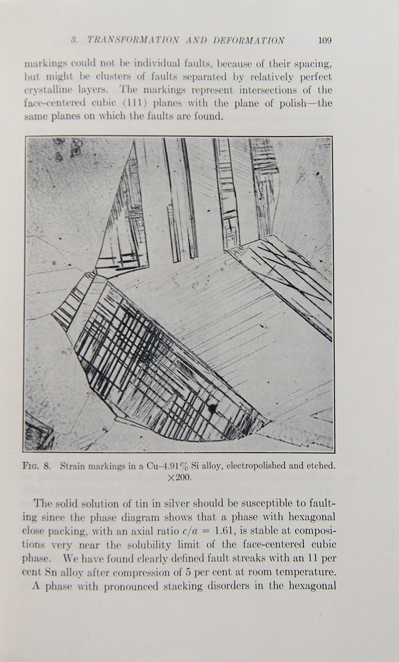 First edition of Imperfections in Nearly Perfect Crystals, a significant publication on semiconductors edited by William Shockley, one of the developers of the transistor.